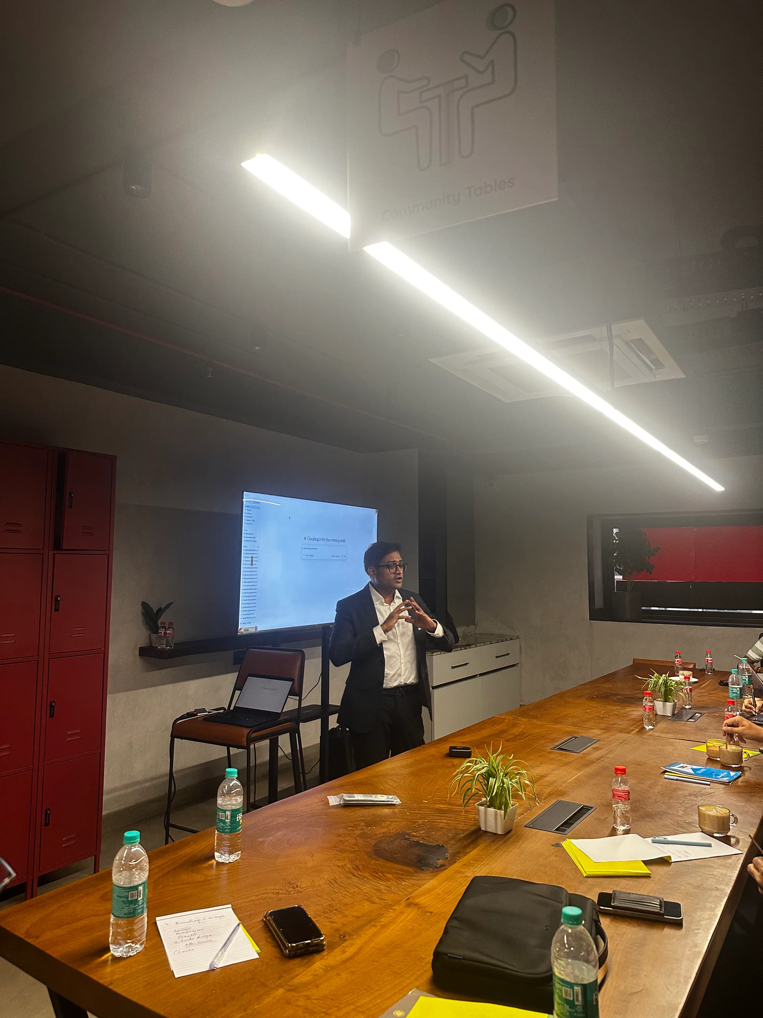 Live AI building session for women founders Kolkata