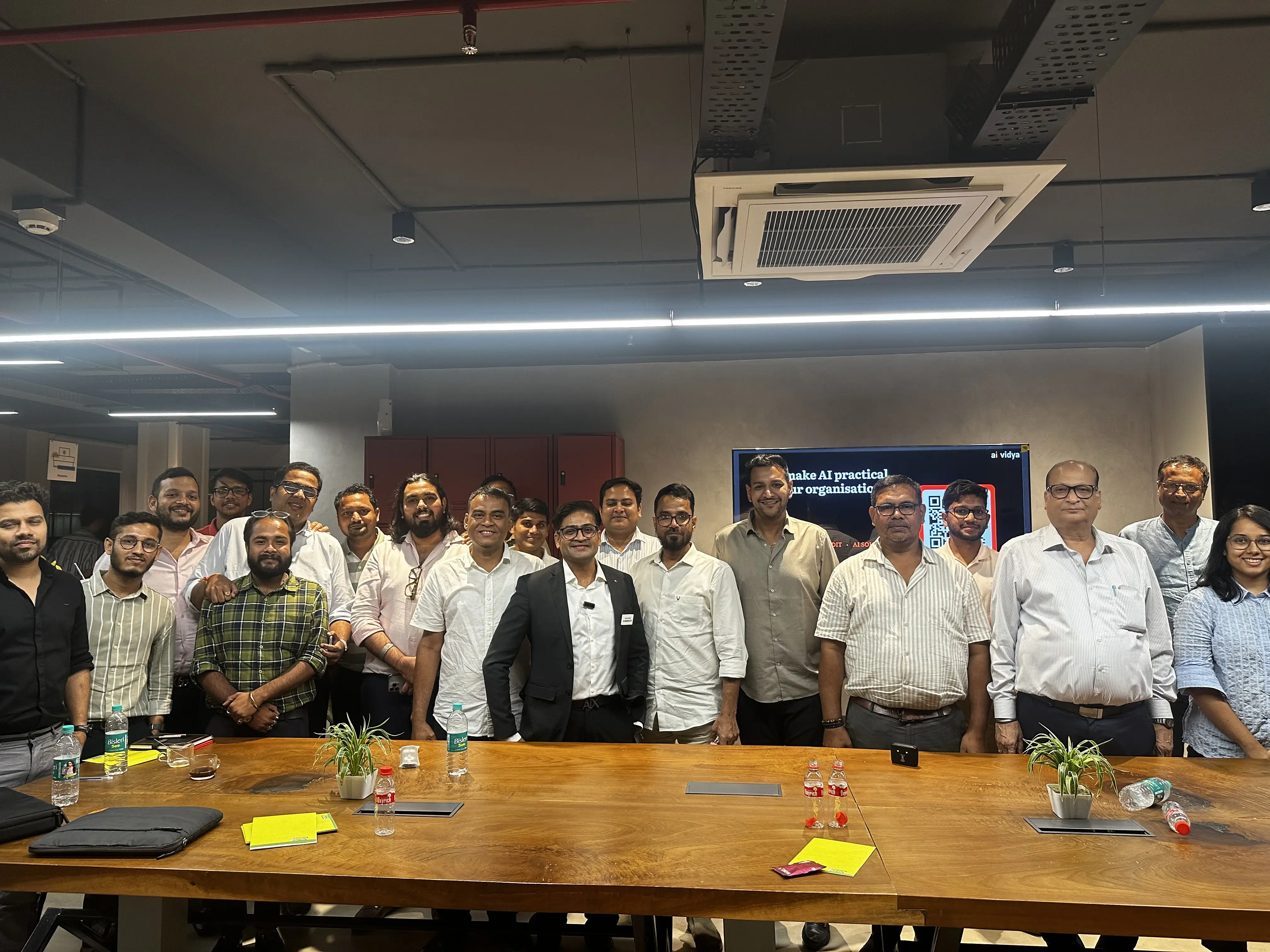 AI Vidya first workshop founders Kolkata