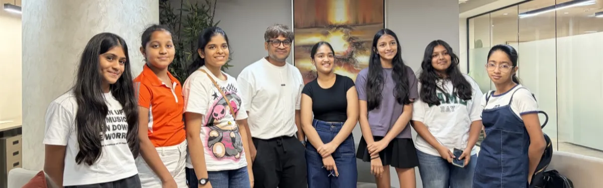Group photo AI for Teens workshop Kolkata June 2026