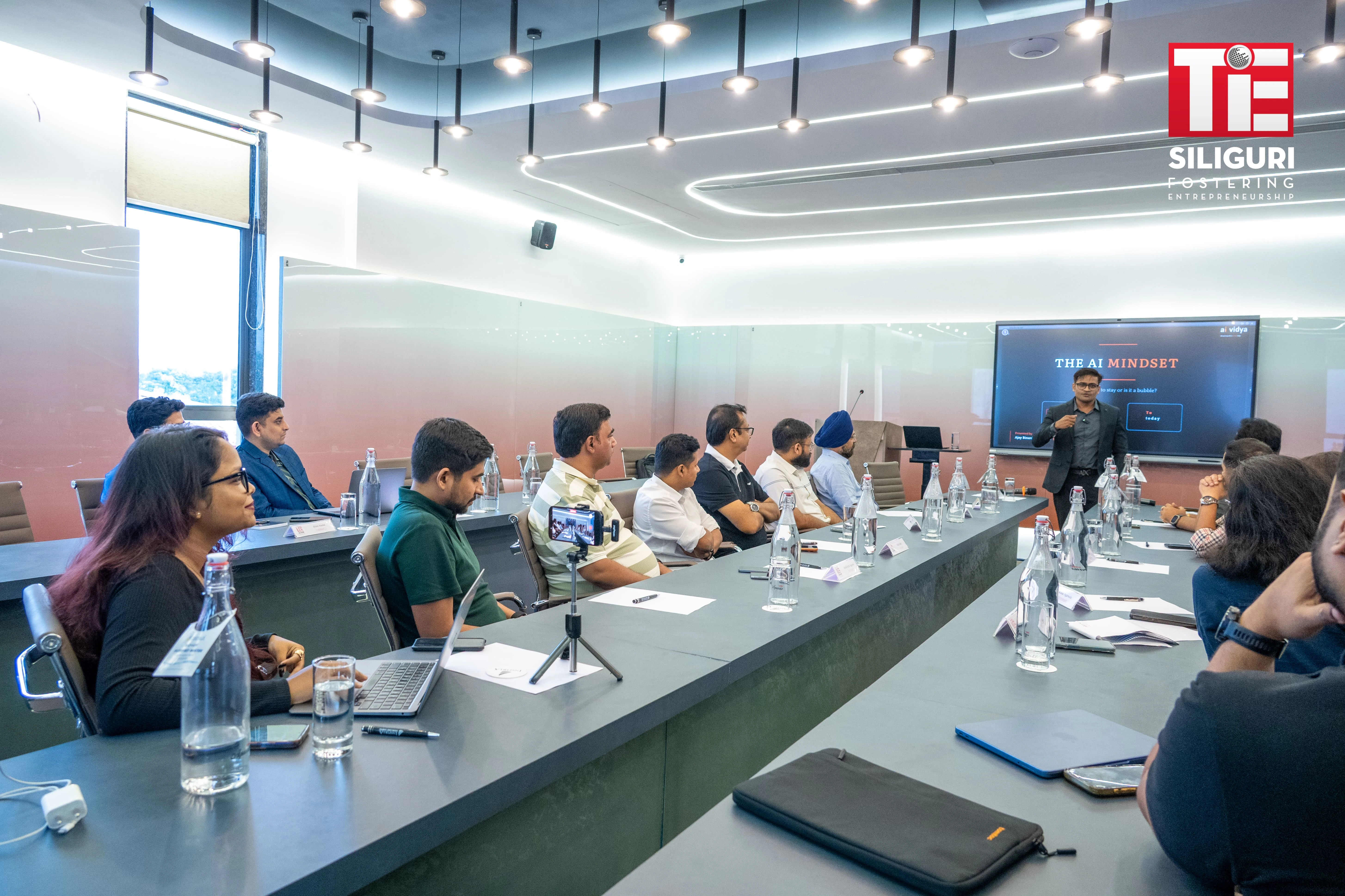 Live AI building session for women founders Kolkata