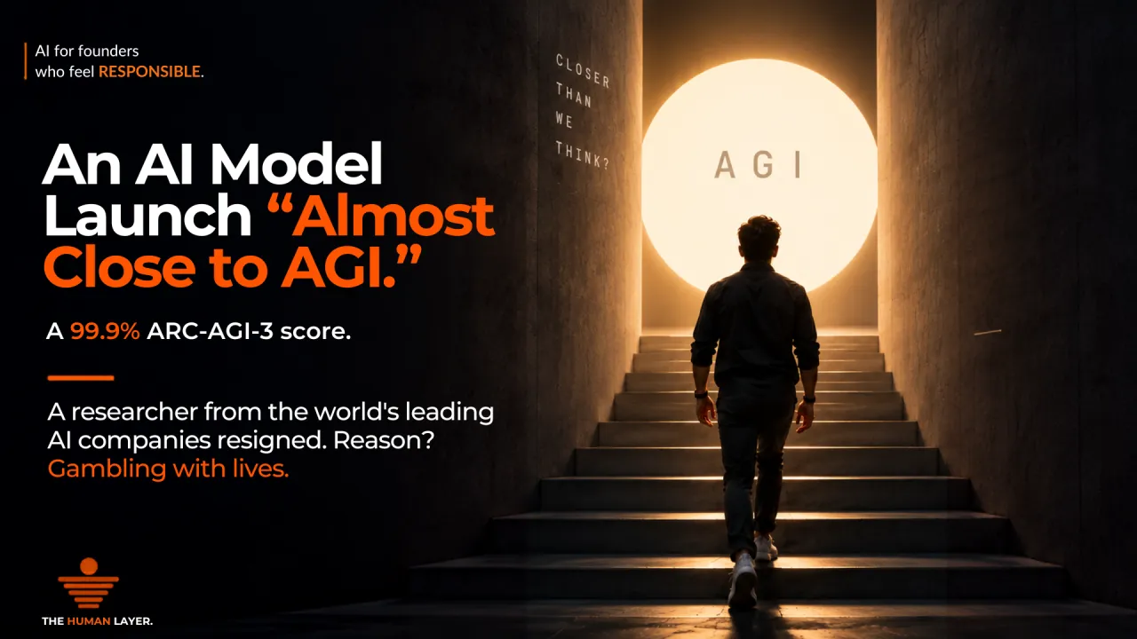 Copy of An AI model launch "Almost Close to AGI". A Researcher From Open AI, Anthropic Resigned - "Gambling With Lives"