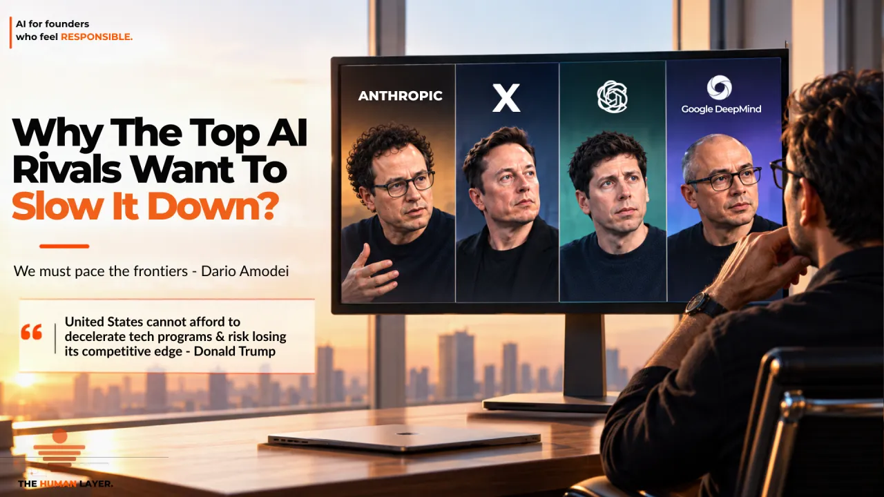 Why The Top AI Rivals Want To Slow It Down?